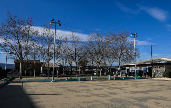 Image renouvellement du système son du boulodrome Delaune à Portes-lès-Valence