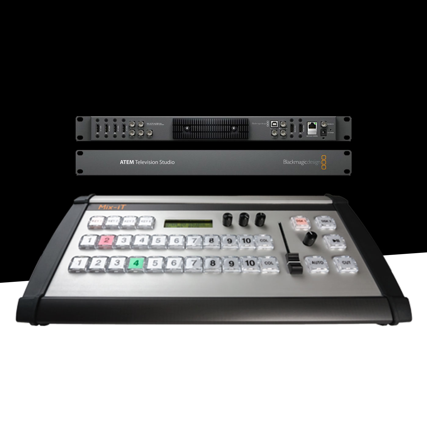 Blackmagic Design Pack Mix-iT pour ATEM Switchers + ATEM Television Studio